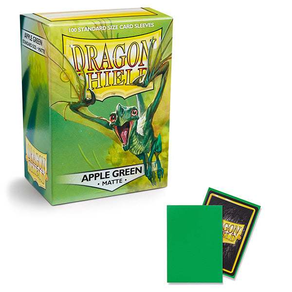 Image of Dragon Shield Sleeves: Standard- Matte Apple Green (100 ct.)